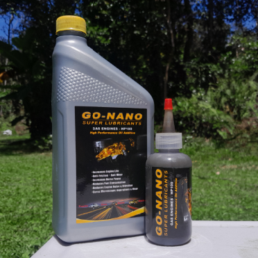 1. Go-Nano Gas Engine Oil Top-up - Trial Size to Full Quarts - Treats About Time to Change your Oil?
Time to try Go-Nano Top-ups.
Add Go-Nano oil additive to your next oil change and experience fast starts, a smoother running engine anGo-Nano-Lubricants-Nano Gas Engine Oil Top-