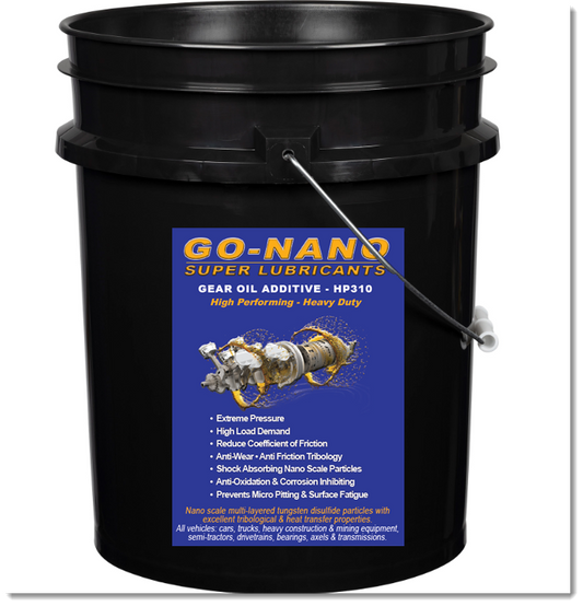 7. Go-Nano Drivetrain & Transmission Oil Additive - Five Gallon Pail - Treats 160 gallons of drivetrain oil