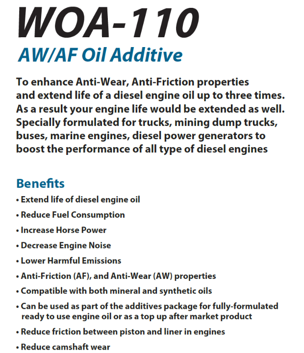 5. Go-Nano Diesel Engine Oil Top-up - Five Gallon Pail - Treats 160 gaGo-Nano Diesel Oil Additive, for ALL Diesel Engines, Semi, Truck, Tractor, Dump, Heavy Equipment, Cars Trucks Generators and compressors. Maximizes performance, reduGo-Nano-LubricantsGo Nano Diesel Oil Additive