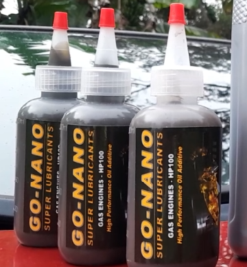 1. Go-Nano Gas Engine Oil Top-up - Trial Size to Full Quarts - Treats About Time to Change your Oil?
Time to try Go-Nano Top-ups.
Add Go-Nano oil additive to your next oil change and experience fast starts, a smoother running engine anGo-Nano-Lubricants-Nano Gas Engine Oil Top-